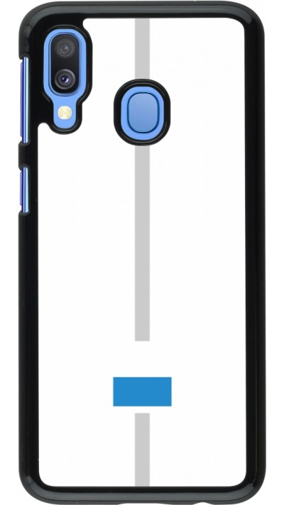 Samsung Galaxy A40 Case Hülle - Kanton LU weiss