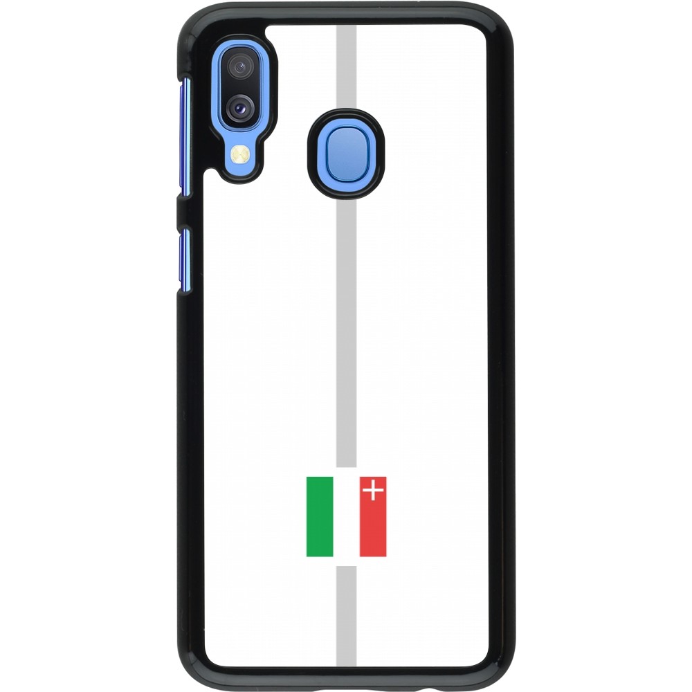 Samsung Galaxy A40 Case Hülle - Kanton NE weiss