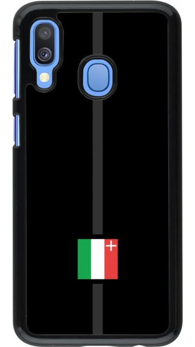 Samsung Galaxy A40 Case Hülle - Kanton NE schwarz