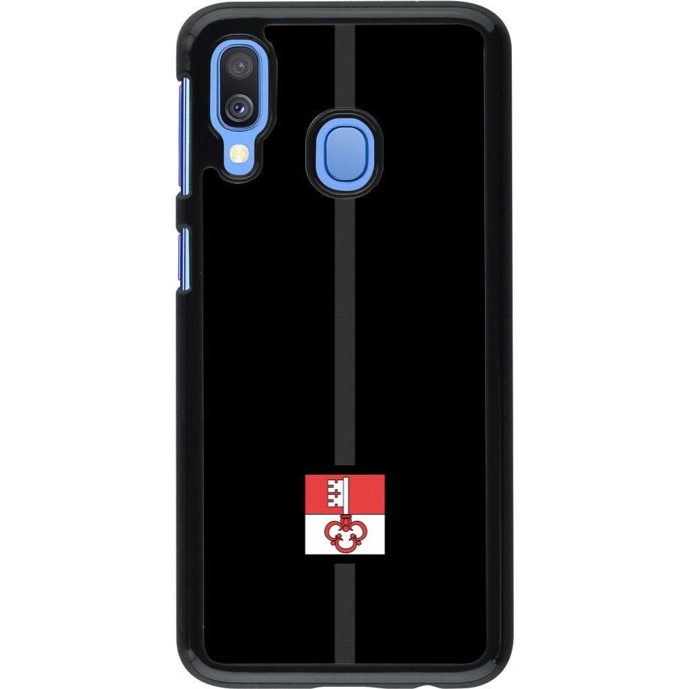 Samsung Galaxy A40 Case Hülle - Kanton OW schwarz