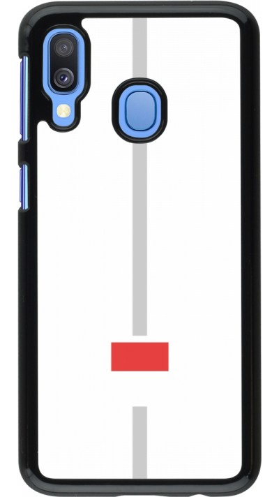 Samsung Galaxy A40 Case Hülle - Kanton SO weiss