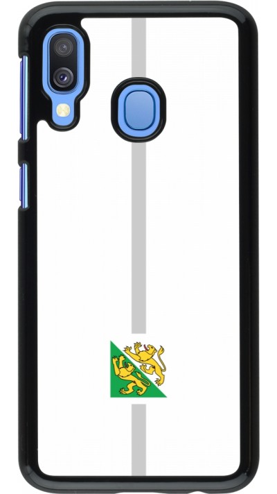 Samsung Galaxy A40 Case Hülle - Kanton TG weiss