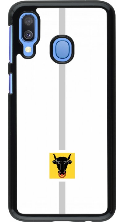 Samsung Galaxy A40 Case Hülle - Kanton UR weiss