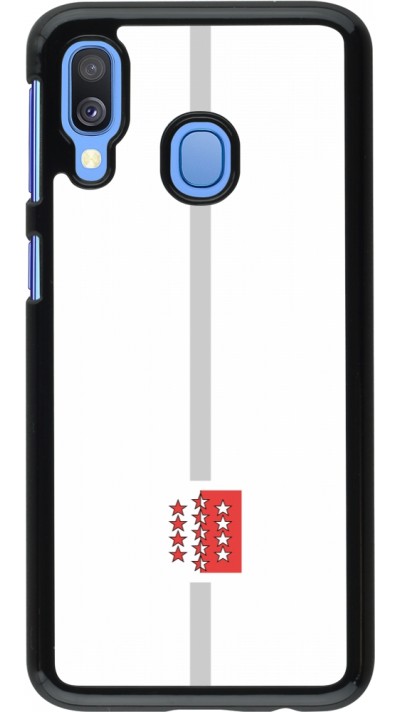 Samsung Galaxy A40 Case Hülle - Kanton VS weiss