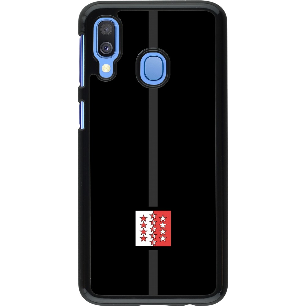 Samsung Galaxy A40 Case Hülle - Kanton VS schwarz