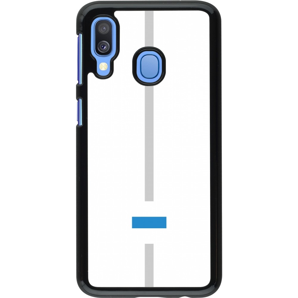Coque Samsung Galaxy A40 - Canton ZG blanc