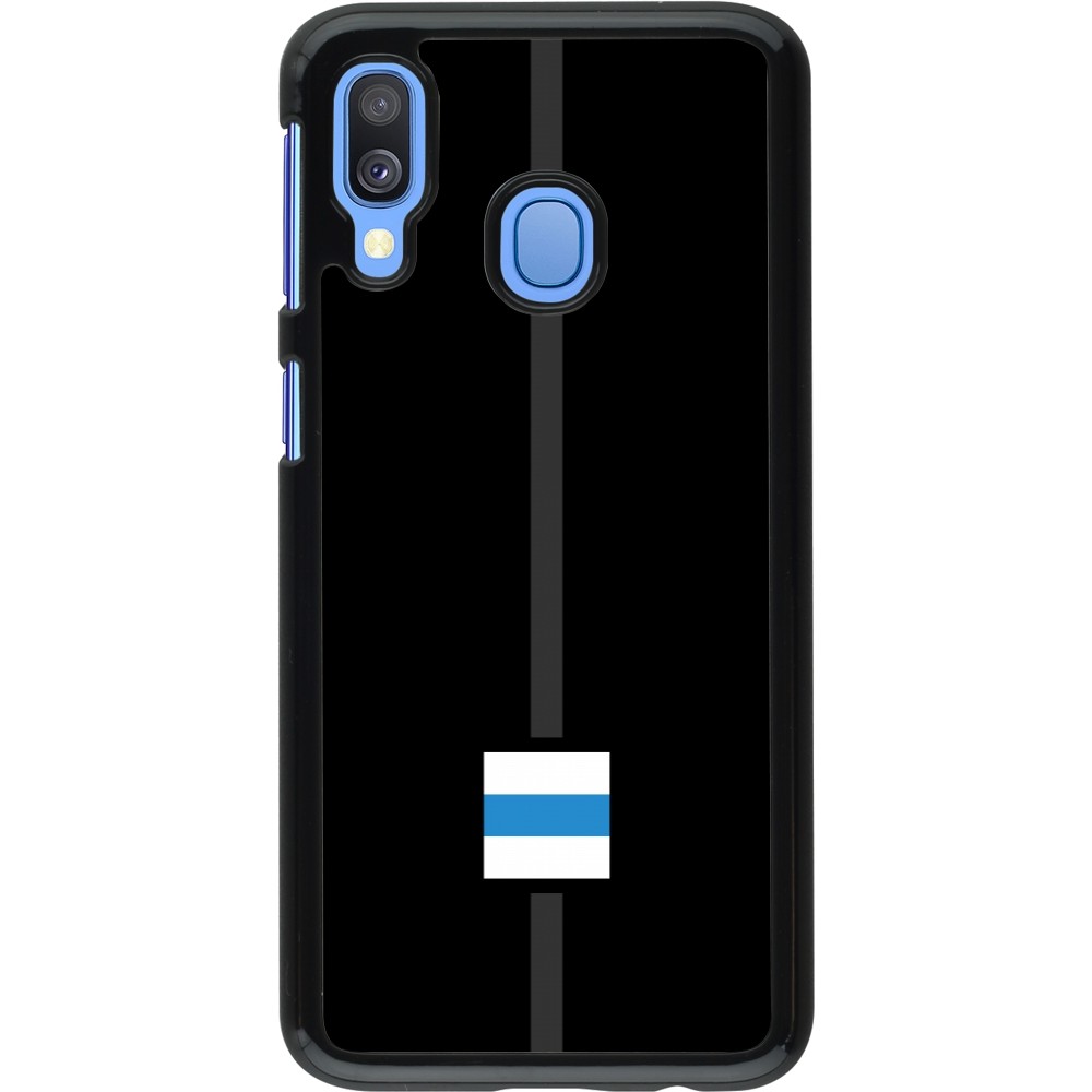 Samsung Galaxy A40 Case Hülle - Kanton ZG schwarz