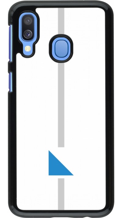 Samsung Galaxy A40 Case Hülle - Kanton ZH weiss