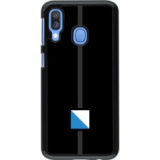 Samsung Galaxy A40 Case Hülle - Kanton ZH schwarz