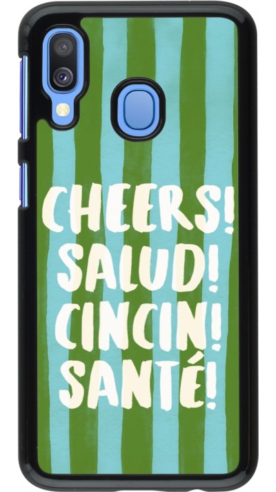 Coque Samsung Galaxy A40 - Cheers 2026