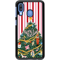 Coque Samsung Galaxy A40 - Christmas 25 Happy Holiday