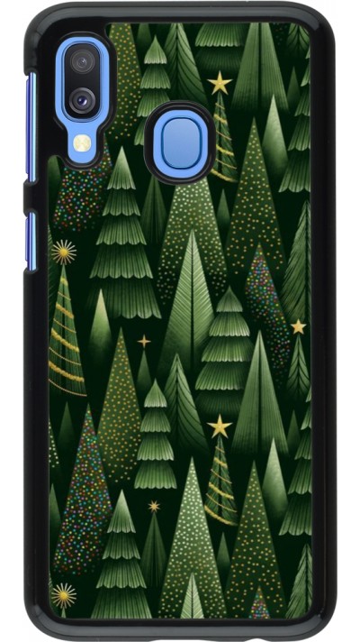 Coque Samsung Galaxy A40 - Christmas 25 Pattern Xmas Tree