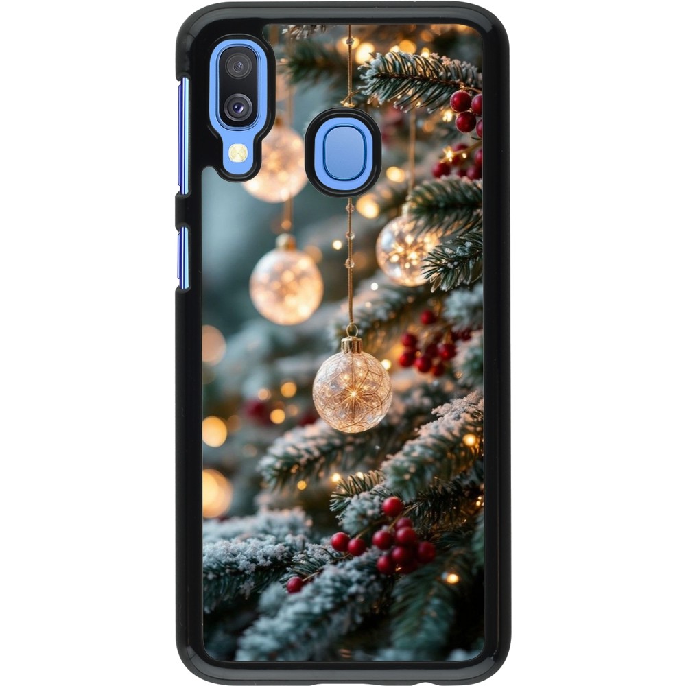 Coque Samsung Galaxy A40 - Christmas 25 Xmas Decorated Tree
