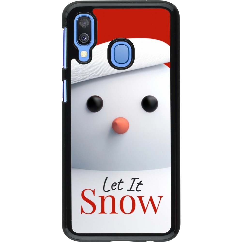 Coque Samsung Galaxy A40 - Christmas 25 Xmas Snowman