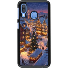 Coque Samsung Galaxy A40 - Christmas 25 Xmas Village