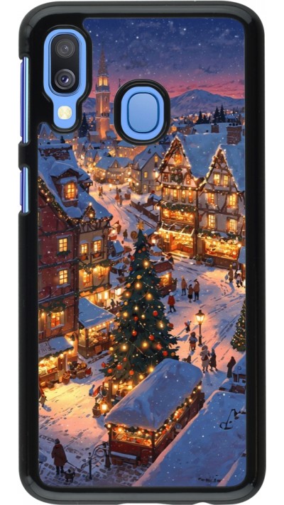 Coque Samsung Galaxy A40 - Christmas 25 Xmas Village