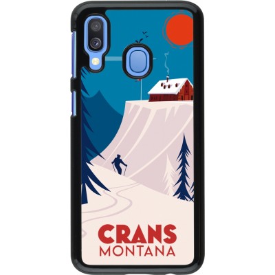 Coque Samsung Galaxy A40 - Crans-Montana Cabane