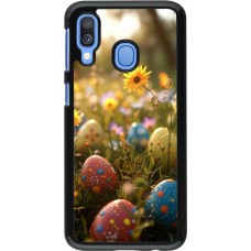 Coque Samsung Galaxy A40 - Easter 2026 Decorated eggs
