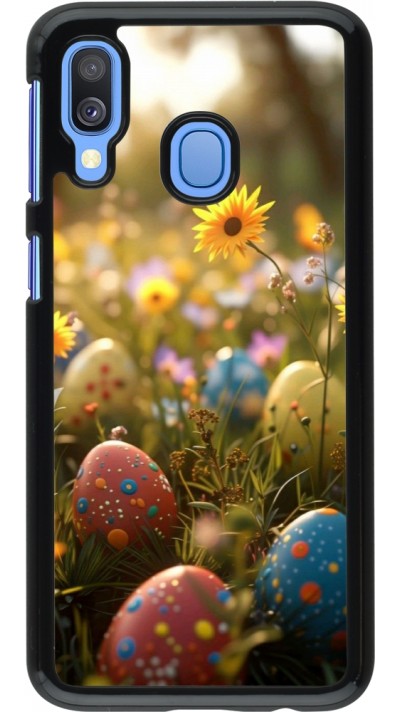 Coque Samsung Galaxy A40 - Easter 2026 Decorated eggs