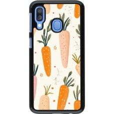 Coque Samsung Galaxy A40 - Easter 2026 Illustration carrots