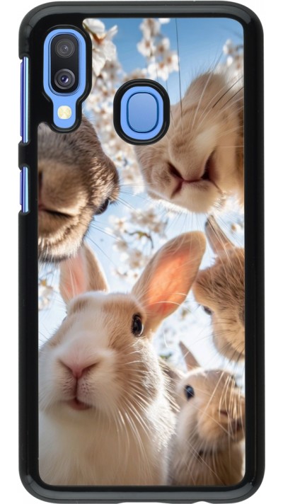 Coque Samsung Galaxy A40 - Easter 2026 Rabbits