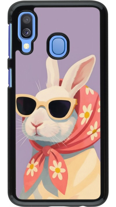 Coque Samsung Galaxy A40 - Easter 2026 Rabbit with scarf