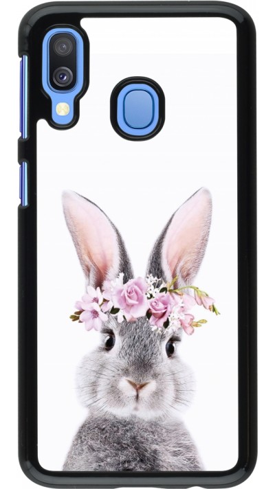 Samsung Galaxy A40 Case Hülle - Easter 2023 flower bunny