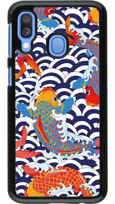 Samsung Galaxy A40 Case Hülle - Easter 2023 japanese fish