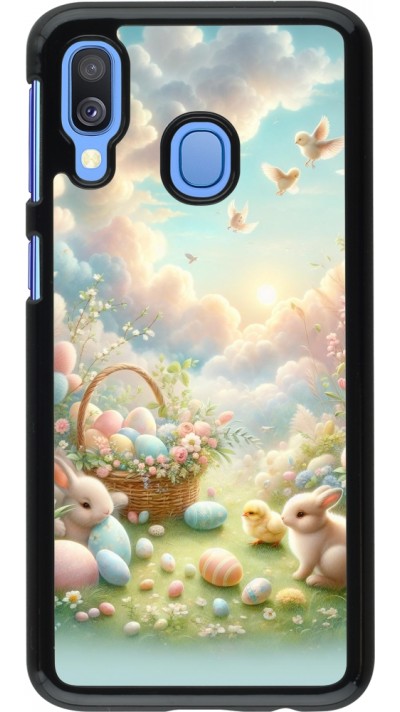 Samsung Galaxy A40 Case Hülle - Ostern 2025 Pastell Ostern