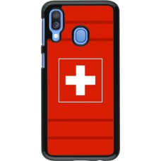 Coque Samsung Galaxy A40 - Euro 2020 Switzerland