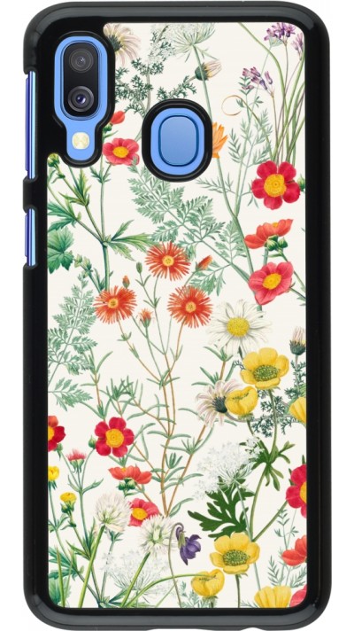 Samsung Galaxy A40 Case Hülle - Flora Botanical Wildlife