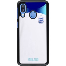 Coque Samsung Galaxy A40 - Maillot de football Angleterre 2022 personnalisable