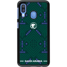 Coque Samsung Galaxy A40 - Maillot de football Arabie saoudite 2026 personnalisable