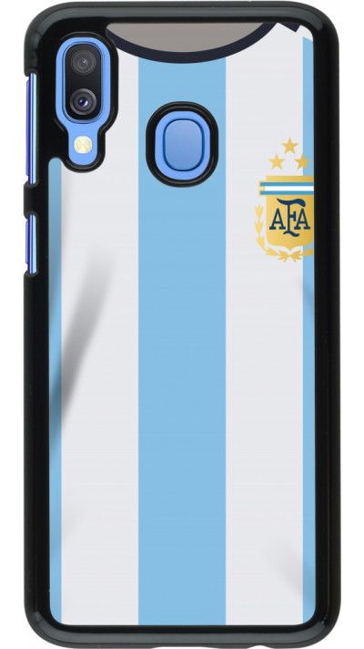Samsung Galaxy A40 Case Hülle - Argentinien 2022 personalisierbares Fussballtrikot