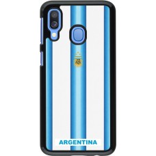 Samsung Galaxy A40 Case Hülle - Argentinien 2026 personalisierbares Fussballtrikot