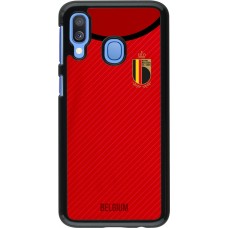 Coque Samsung Galaxy A40 - Maillot de football Belgique 2022 personnalisable