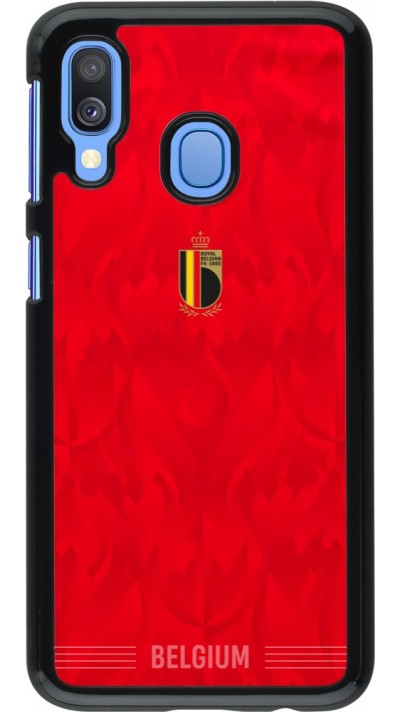 Coque Samsung Galaxy A40 - Maillot de football Belgique 2026 personnalisable