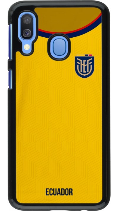 Samsung Galaxy A40 Case Hülle - Ecuador 2022 Fußballtrikot