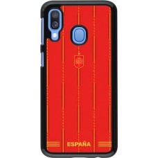 Coque Samsung Galaxy A40 - Maillot de football Espagne 2026 personnalisable