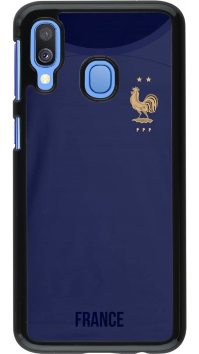 Samsung Galaxy A40 Case Hülle - Frankreich 2022 personalisierbares Fussballtrikot