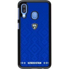 Coque Samsung Galaxy A40 - Maillot de football Ouzbékistan 2026 personnalisable