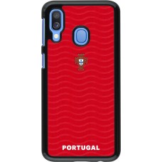 Coque Samsung Galaxy A40 - Maillot de football Portugal 2026 personnalisable