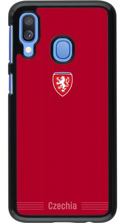 Coque Samsung Galaxy A40 - Maillot de football Répuplique Tchèque 2026 personnalisable