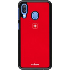 Coque Samsung Galaxy A40 - Maillot de football Suisse 2026 personnalisable