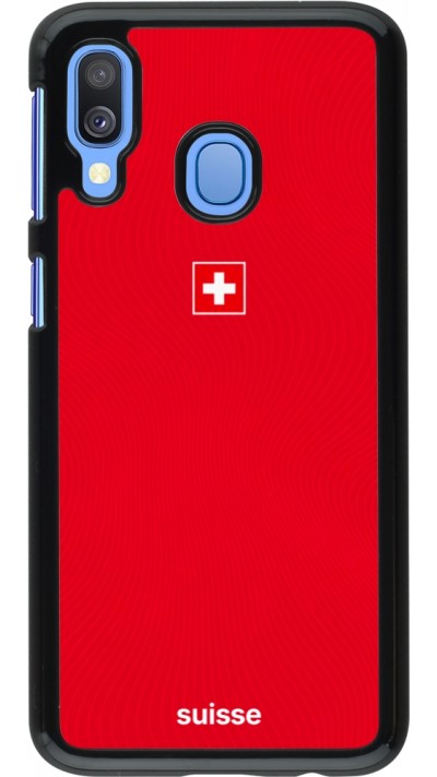 Coque Samsung Galaxy A40 - Maillot de football Suisse 2026 personnalisable