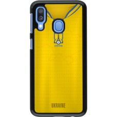 Coque Samsung Galaxy A40 - Maillot de football Ukraine