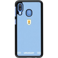 Coque Samsung Galaxy A40 - Maillot de football Uruguay 2026 personnalisable