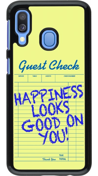 Coque Samsung Galaxy A40 - Guest check 2026