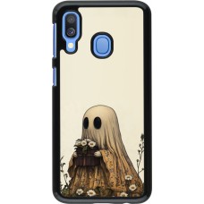 Samsung Galaxy A40 Case Hülle - Halloween 2025 Ghost gardener