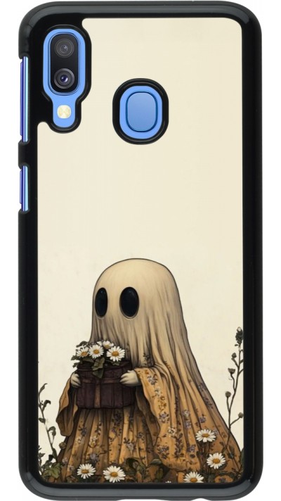 Samsung Galaxy A40 Case Hülle - Halloween 2025 Ghost gardener